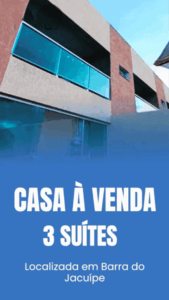 CASA EM bARRA DO JACUIPE BAHIA